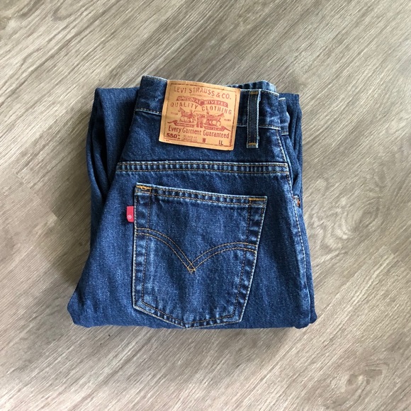 Levi's Denim - Vintage 550 Levis High Waisted Jeans